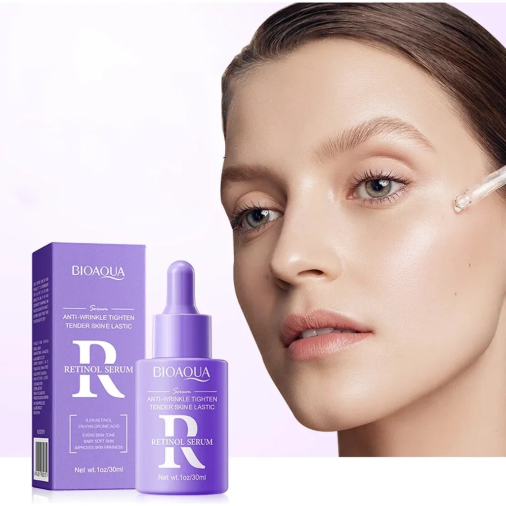 Serum Facial Retinol y Ácido Hialurónico Antiarrugas Bioaqua