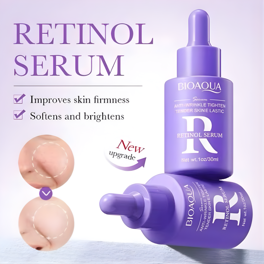 Serum Facial Retinol y Ácido Hialurónico Antiarrugas Bioaqua