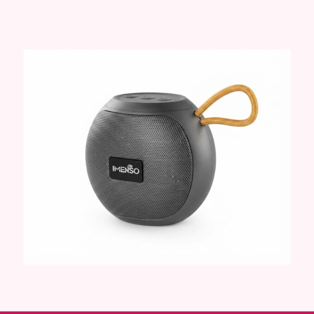 Bocina Bluetooth Portátil IMENSO con Radio FM y USB
