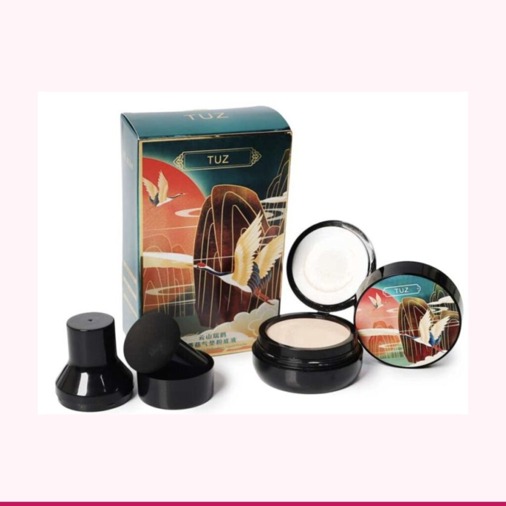Corrector CC Cream Coreano con Esponja - Cubre Ojeras 12 Horas