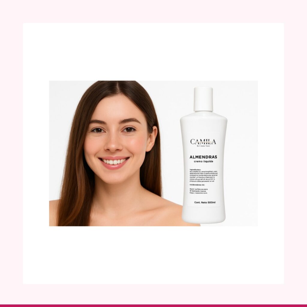 Crema Líquida de Almendras 120 ml - Hidratación Ligera Sin Glicerina — vista 5