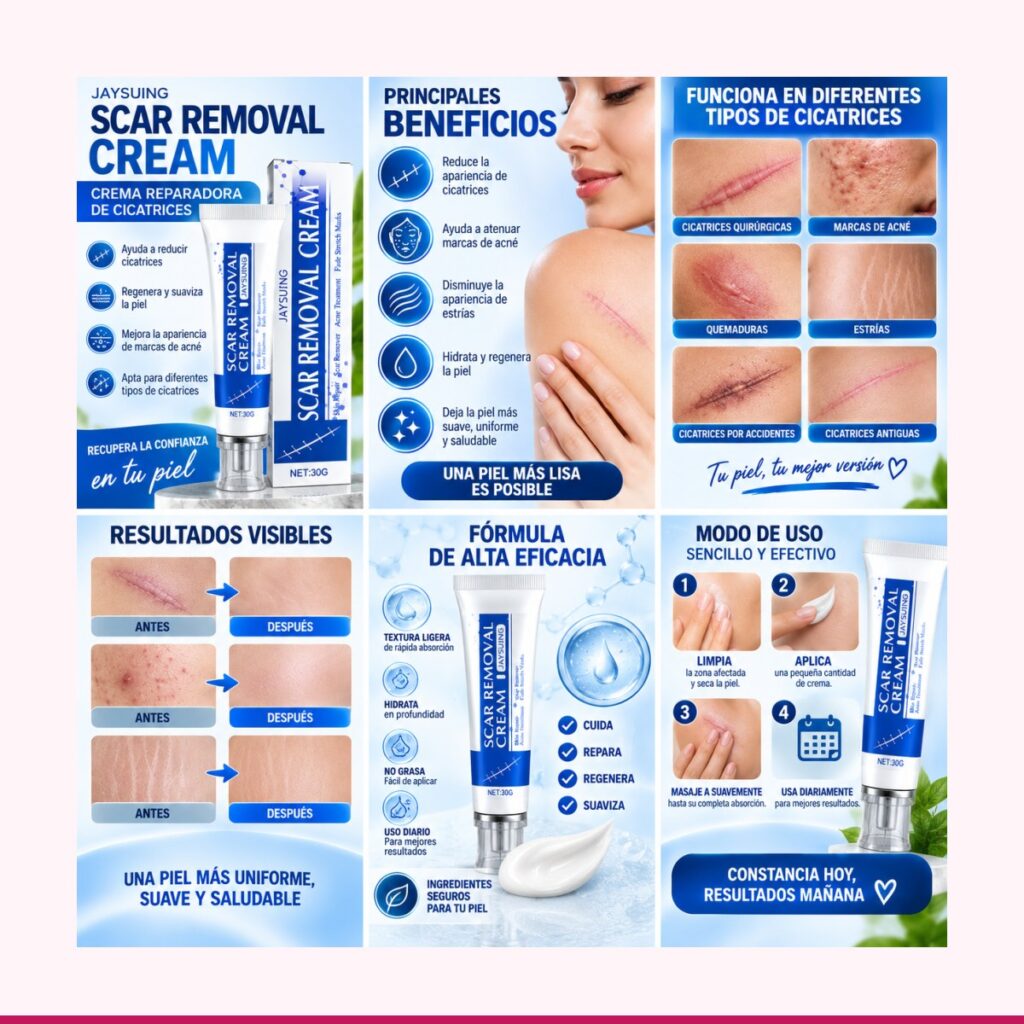 Crema para Cicatrices y Marcas de Acné - 30 g