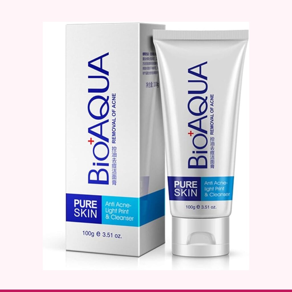 Kit Limpieza Facial 3 Piezas BIOAQUA para Piel con Grasa