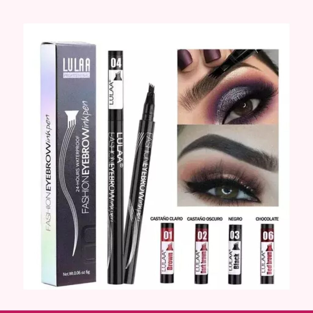 Lápiz Microblading Negro para Cejas Efecto Natural