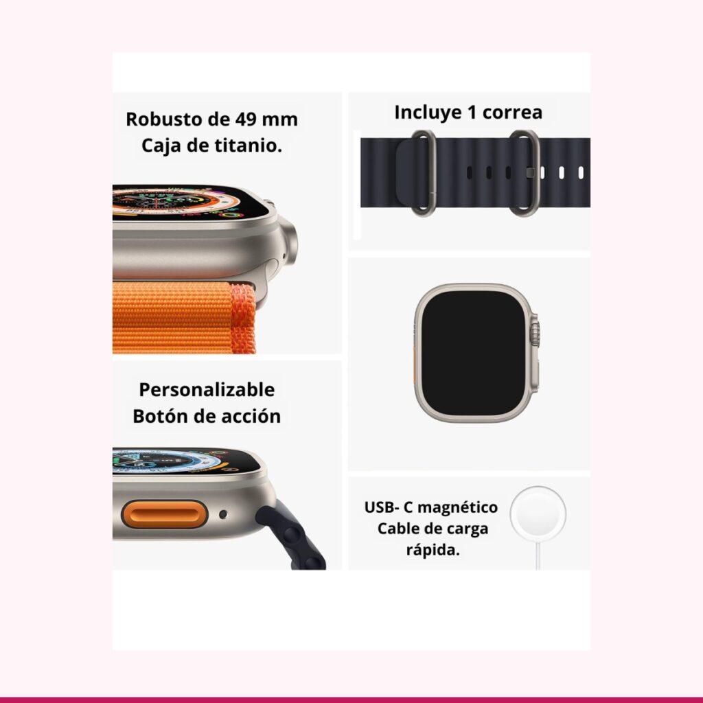 Reloj Inteligente Z59 Ultra: Llamadas, GPS y Monitoreo desde tu Muñeca — vista 5
