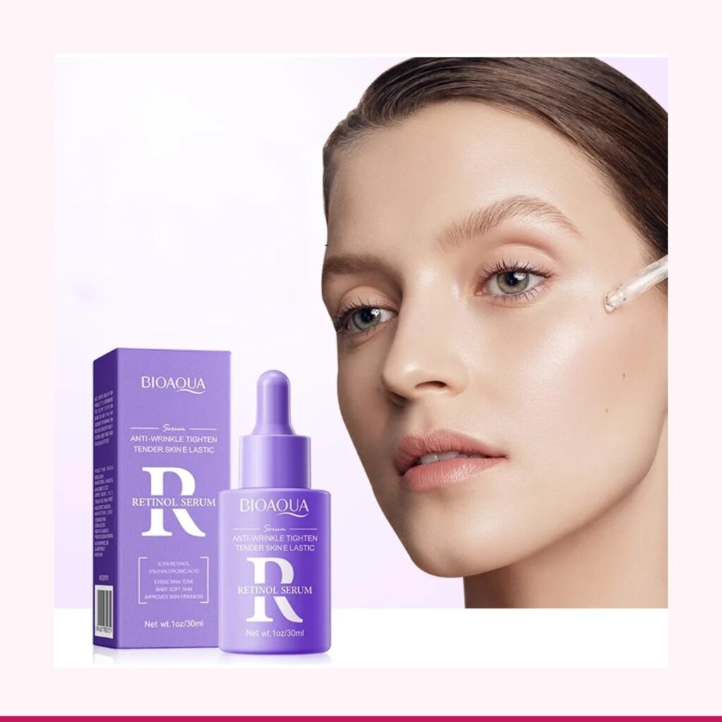 Serum Facial Retinol y Ácido Hialurónico Bioaqua Antiarrugas